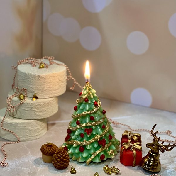 شمع درخت کریسمس